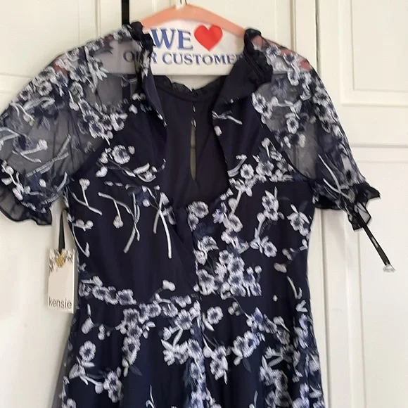 Kenzie Dresses - Navy Cocktail Dress - Picture 5 of 10